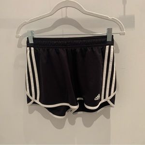Adidas low rise  3 striped shorts size xs